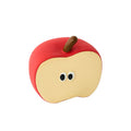Peachfield & Co. x zeze Half Apple Latex Squeaky Dog Toy