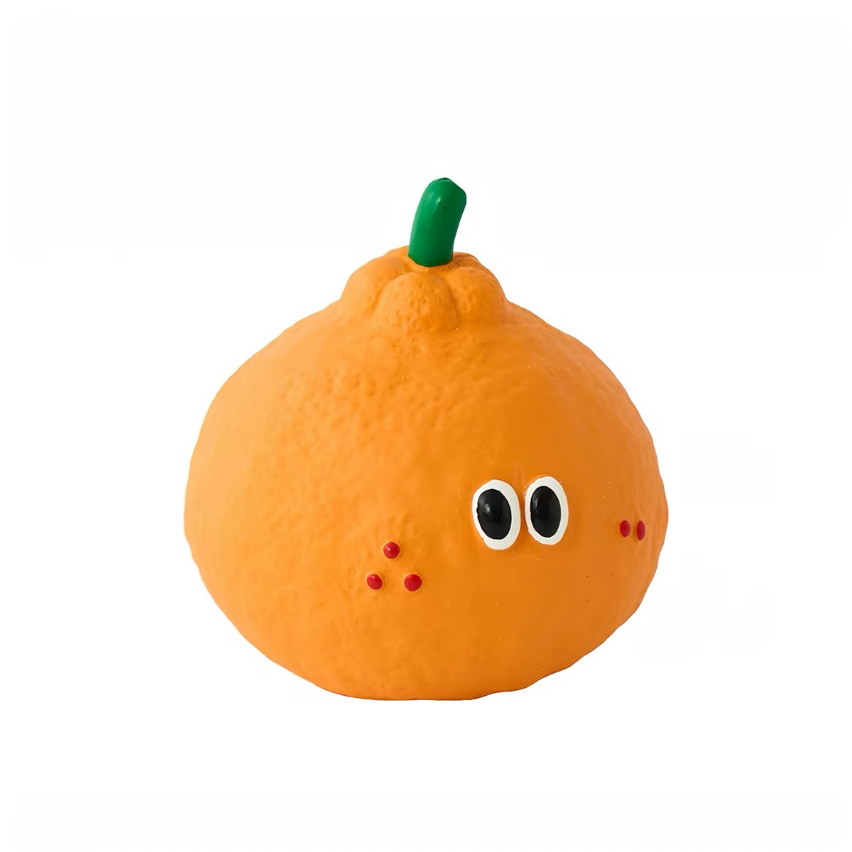Peachfield & Co. x zeze Mandarin Orange Latex Squeaky Dog Toy