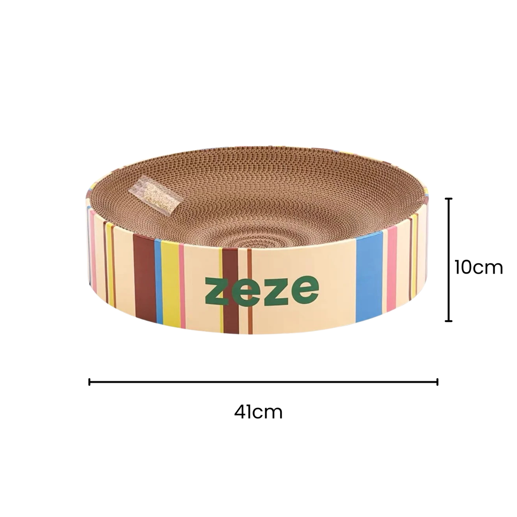 zeze Retro Cat Scratcher Bed