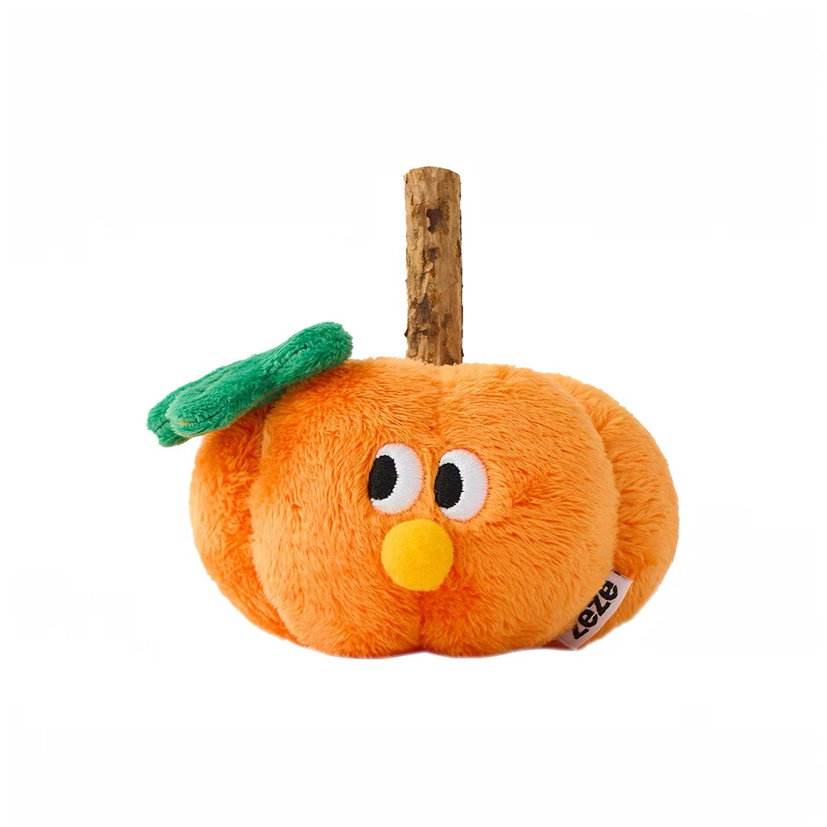 Peachfield & Co. ｜ zeze Pumpkin Silvervine & Crinkle Plush Cat Toy