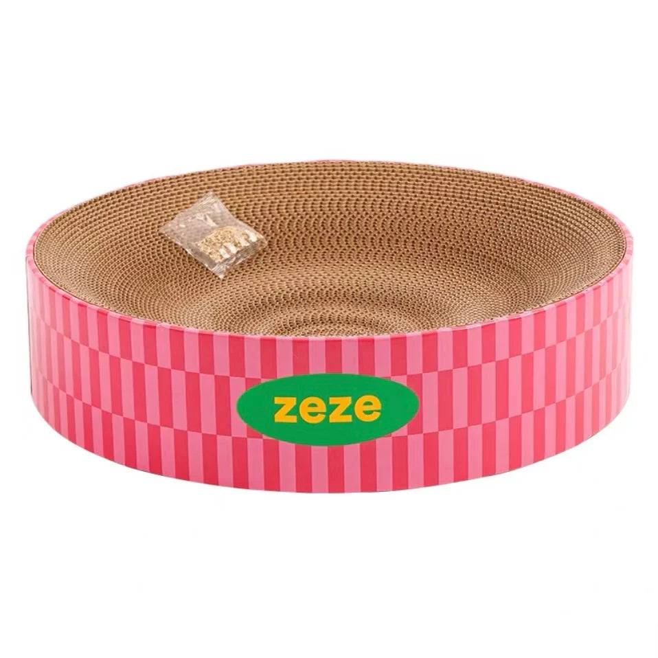 zeze Retro Cat Scratcher Bed