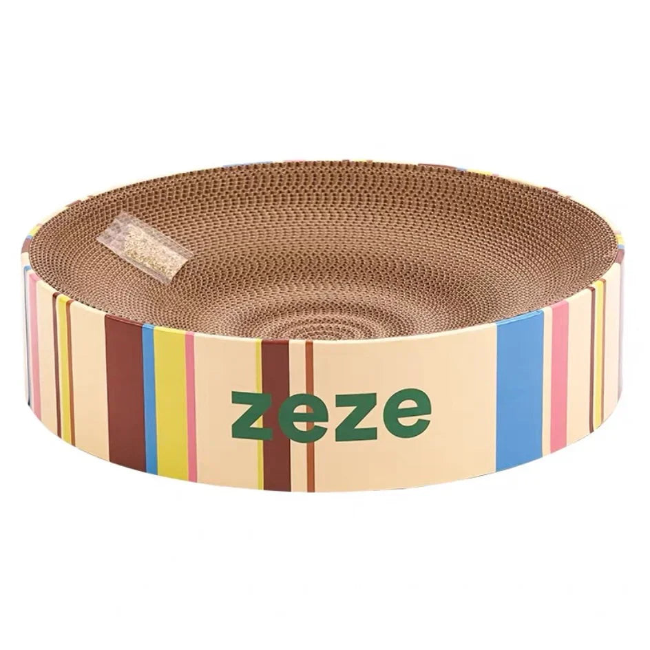 zeze Retro Cat Scratcher Bed