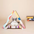 Peachfield & Co. x zeze Simple Wave Cat Scratcher & Lounge Board