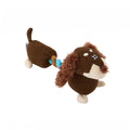 Peachfield & Co. x zeze Monica Corduroy Plush Rope Squeaky Dog Toy – Small