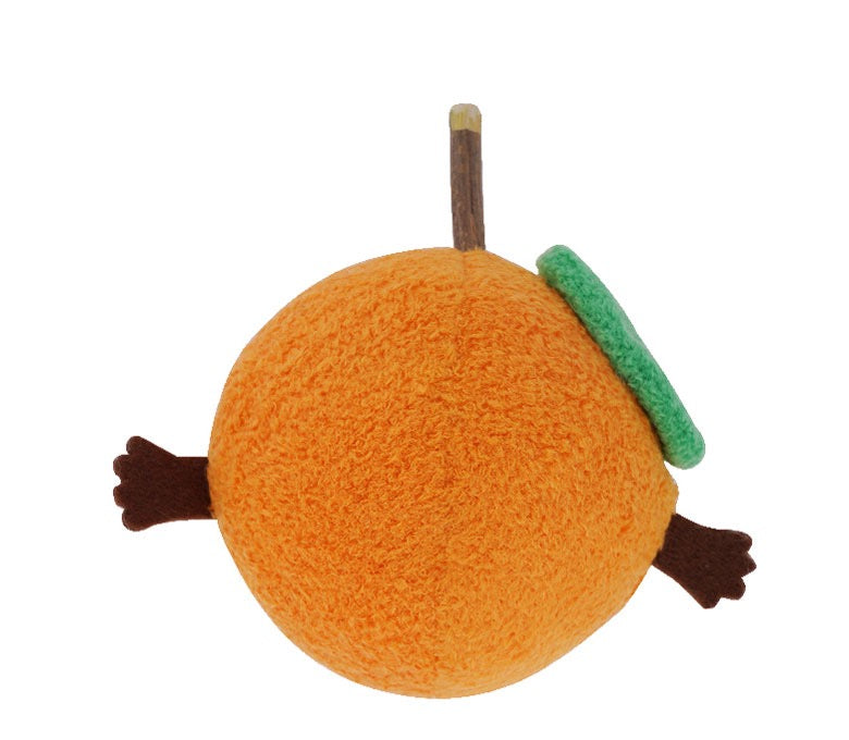 Peachfield & Co. x zeze Lucky Orange Silvervine & Valerian Plush Cat Toy